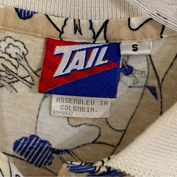 Tail Woman’s Size Small Sleeveless top Golf Button Front Collar Tank Top Resort - Picture 5 of 8